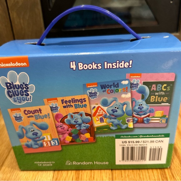 Nickelodeon Blue’s Clues & you! Blue’s Box of Books~boxed board book set~new - Picture 2 of 3